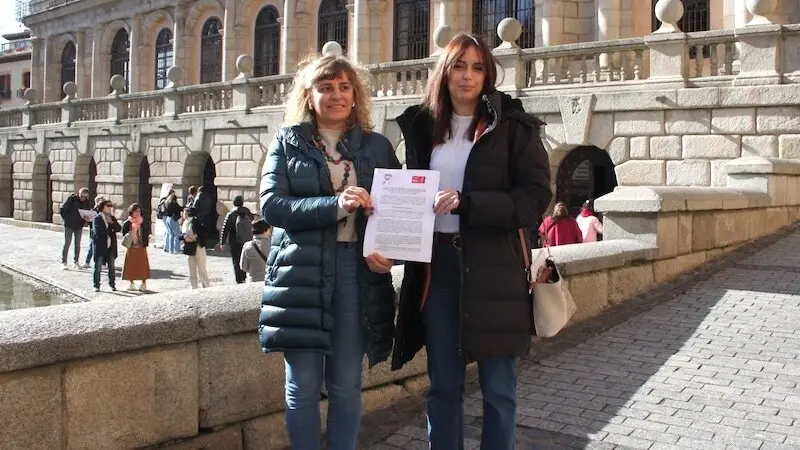 PSOE e IU presentan una moción conjunta del 8M en el Ayuntamiento de Toledo