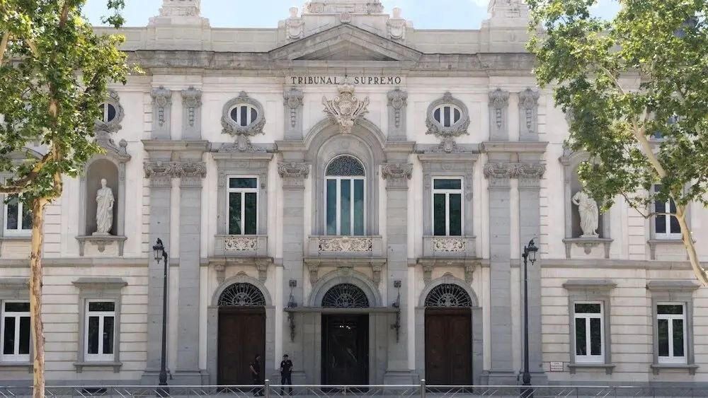 En la imagen de archivo la sede del Tribunal Supremo en Madrid