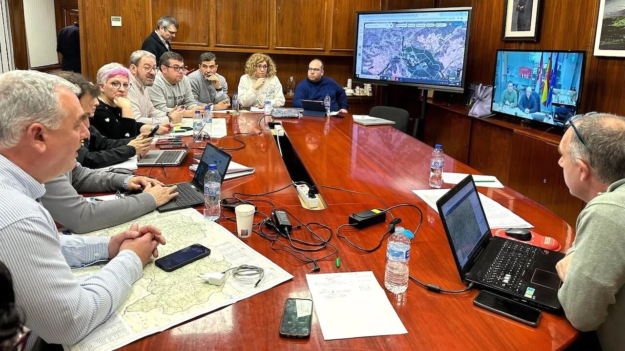 Constituido el Centro de Análisis y Seguimiento Provincial (CASP) para coordinar las acciones preventivas frente las incidencias de la borrasca Jana