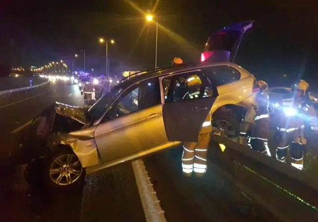 Un conductor ebrio y sin carné provoca un accidente con varios heridos críticos