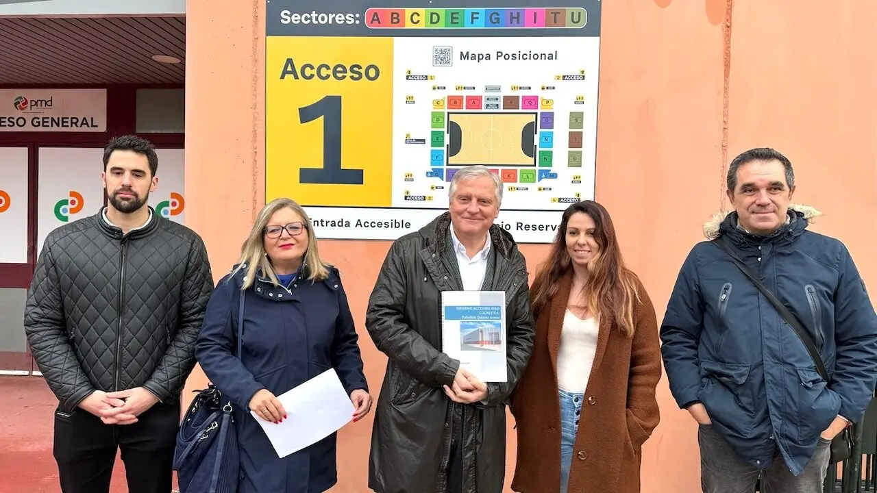El Quijote Arena renueva su señalética para hacerla más accesible a todos