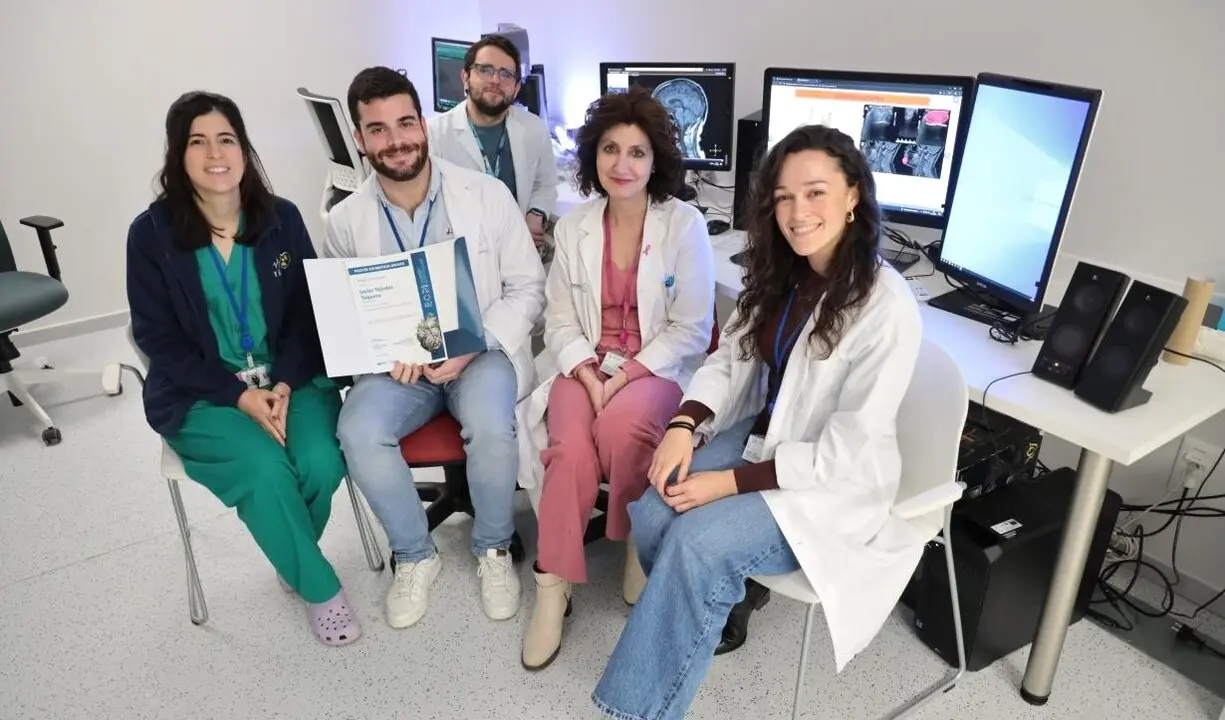 El Servicio de Radiodiagnóstico de Toledo, premiado por un trabajo sobre lesiones de mandíbula en el Congreso Europeo de Radiología