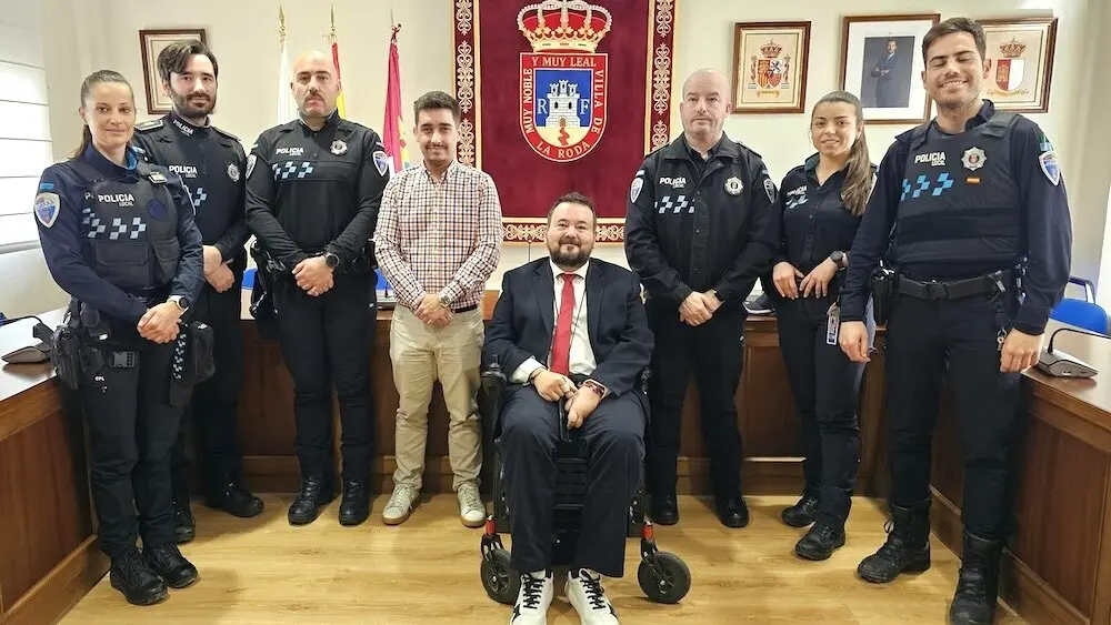 La Policía de La Roda incorpora cinco nuevos agentes y la plantilla ya suma 20