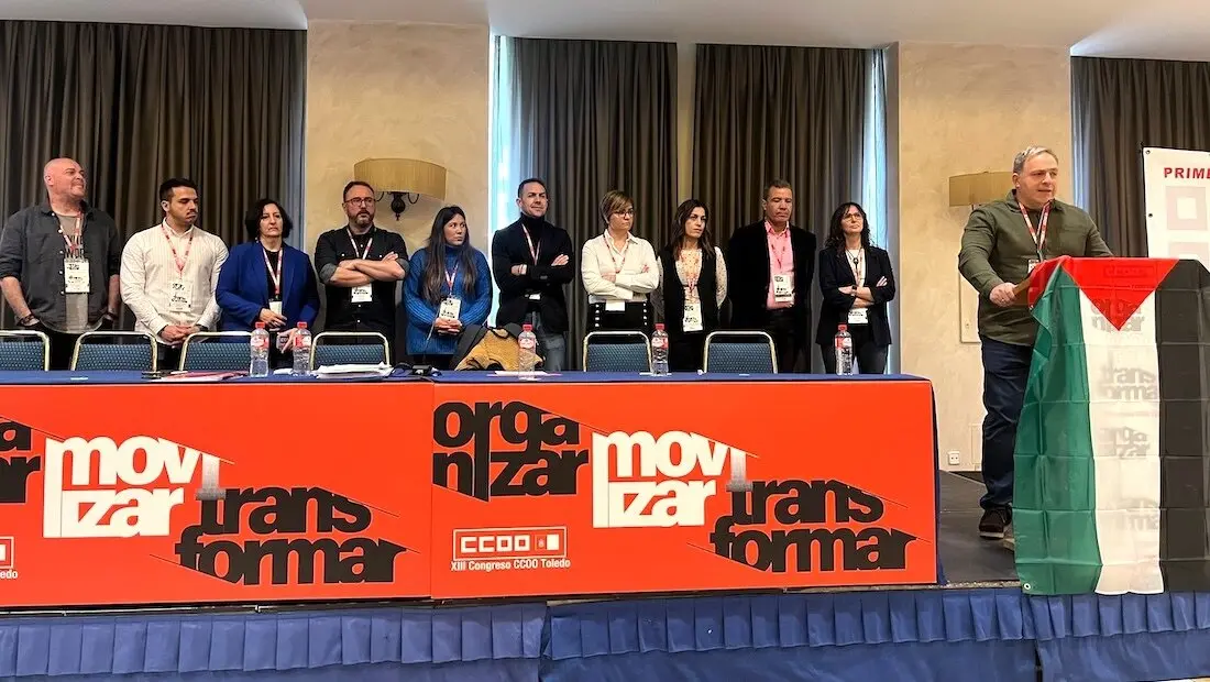 Federico Pérez, reelegido secretario general de CCOO Toledo con el 90% de los apoyos