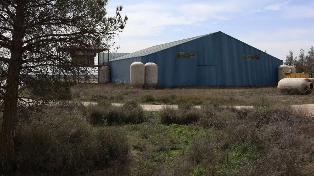 Entorno del aeródromo de La Villa de Don Fadrique (Toledo) donde ha muerto el paracaidista - EFE/Ismael Herrero