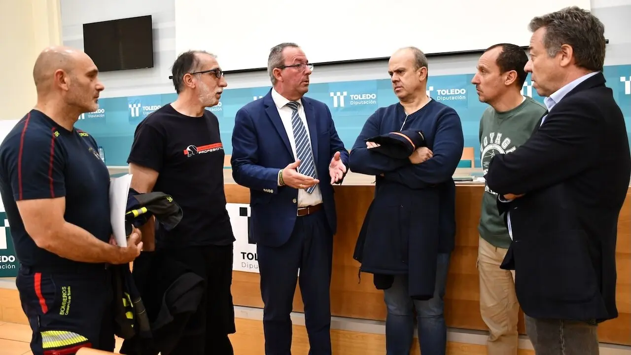 La Diputación de Toledo reconoce el nivel profesional C1 a los bomberos del Consorcio