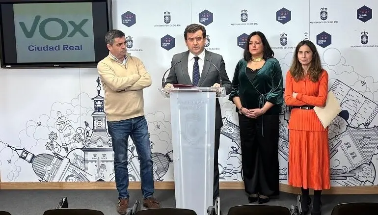 Vox denuncia que el Impefe de Ciudad Real "discrimina" a los hombres en sus ayudas