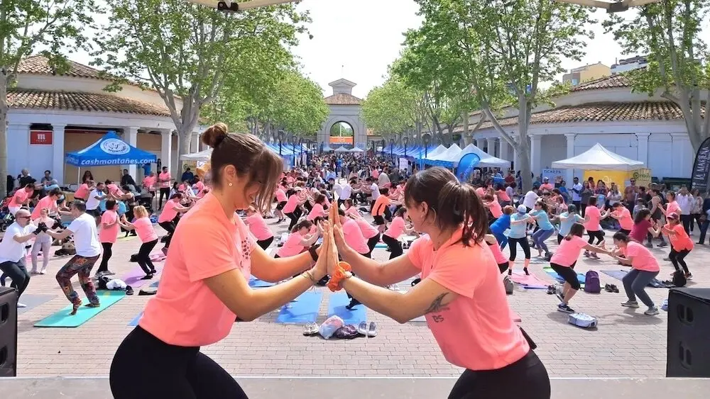 Afanion celebra el RES Pilates Solidario y el 12 Horas Aquaservice en Albacete