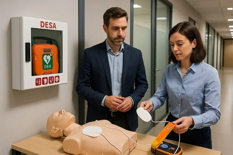 Protege tu entorno: la importancia de contar con desfibriladores y el respaldo de Meduba