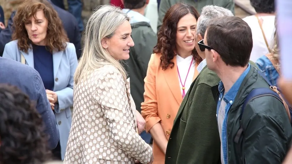 La delegada del Gobierno en Castilla-La Mancha, Milagros Tolón, este 1 de mayo en la tradicional Romería del Valle de Toledo