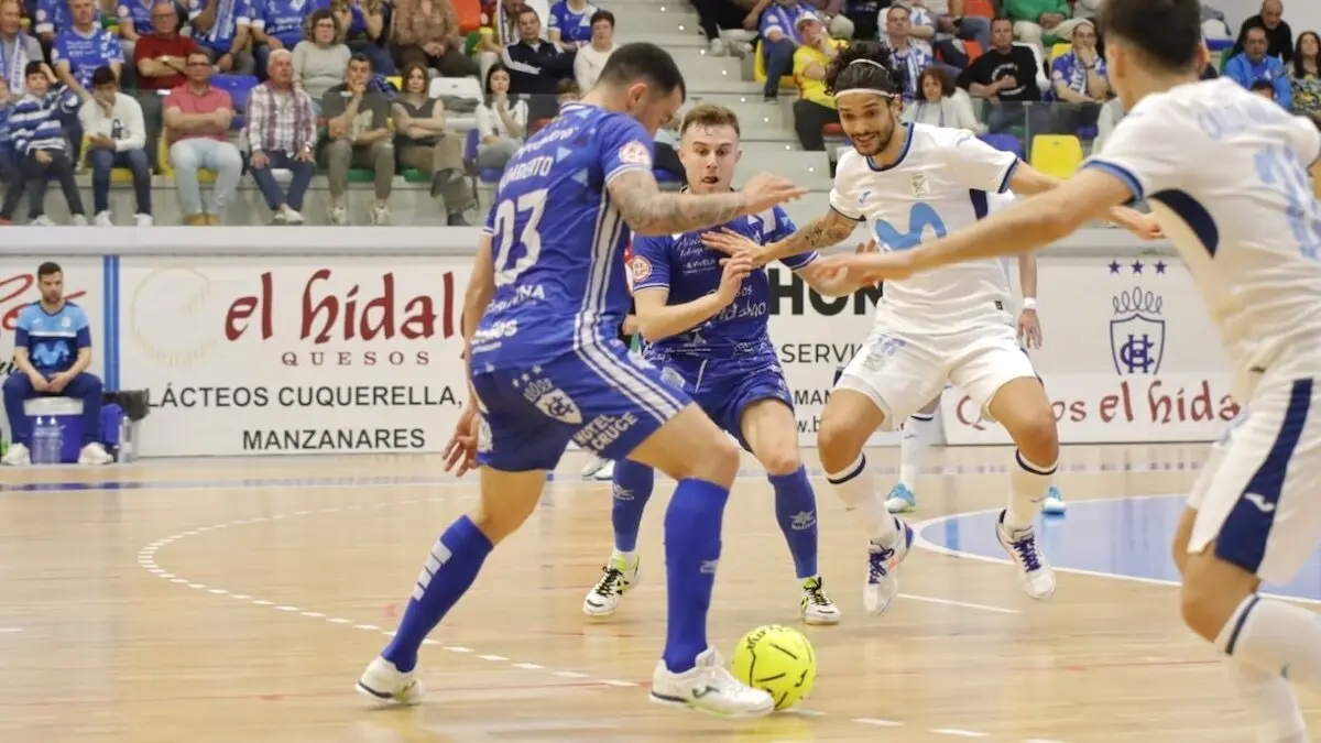 El Manzanares cae ante el Inter Movistar, pero jugara otra temporada en Primera (2-5)