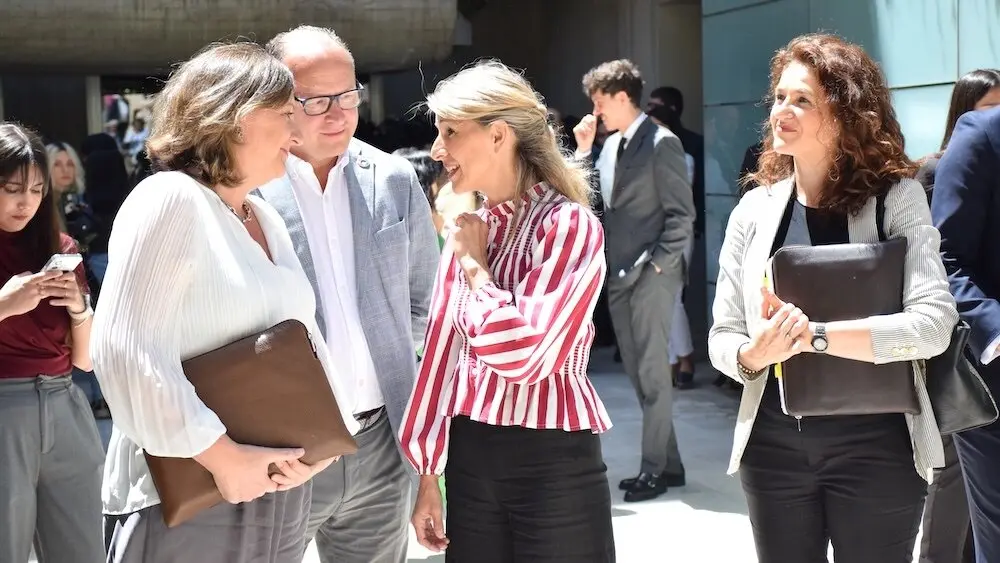 La consejera de Economía, Empresas y Empleo, Patricia Franco, ha asistido a la Conferencia Sectorial de Empleo y Asuntos Laborales que se ha celebrado en la sede del SEPE y que ha sido presidida por Yolanda Díaz