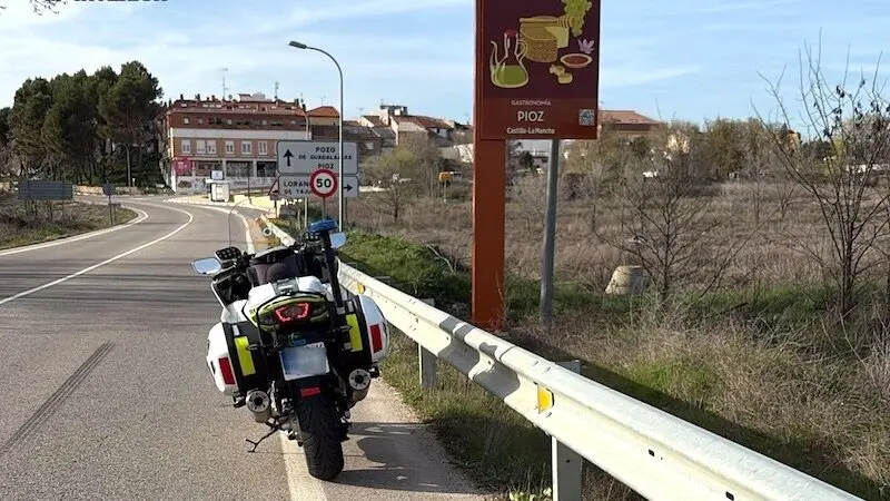 Tres detenidos en Pioz (Guadalajara) por circular con un vehículo robado tras fugarse en un control