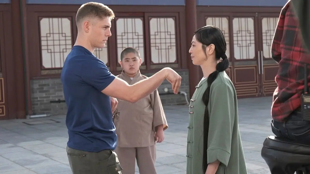 Rodaje de 'Karateka', el biopic sobre la campeona olímpica de kárate en Tokio 2020, Sandra Sánchez. EFE/Bruce Yamakawa/Atresmedia Cine