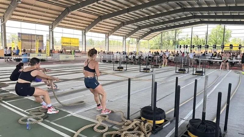 550 personas participan en Ciudad Real en el I Hyrox Trial de Castilla-La Mancha