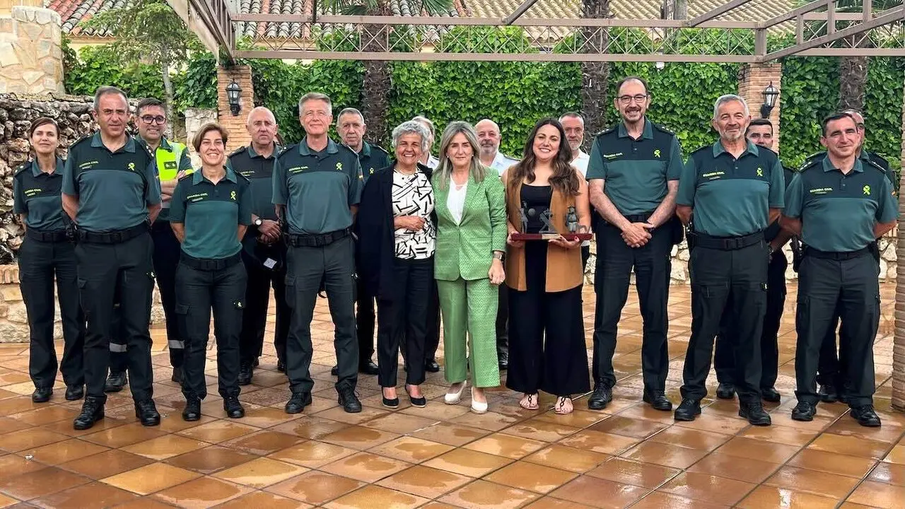 La delegada del Gobierno de España en Castilla-La Mancha, Milagros Tolón, ha participado en la Reunión de Mandos de la Guardia Civil en Castilla-La Mancha, que ha tenido lugar en Belmonte (Cuenca)