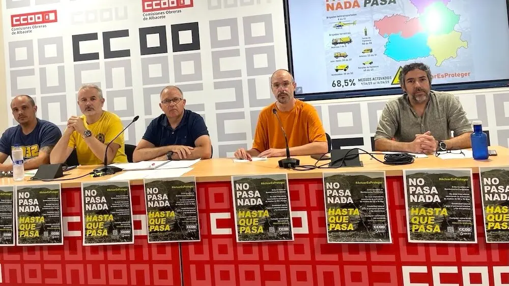 CCOO pide el cese de Mercedes Gómez por la gestión en la campaña de incendios, geacam, manuel amores