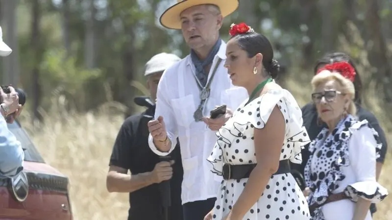 En la imagen de archivo Anabel Pantoja hace unos días en El Rocío