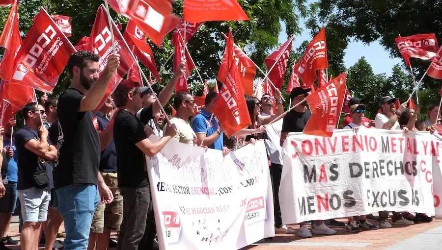 El sector del metal de Toledo irá a la huelga si no se avanza en "un convenio digno"