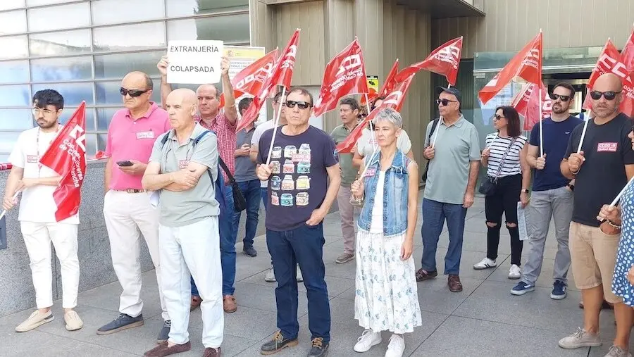 Nuevo paro en Oficinas de Extranjería por la sobrecarga laboral tras el nuevo reglamento