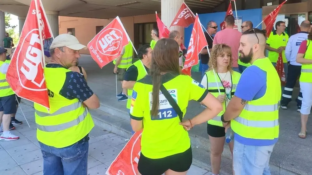 Trabajadores del transporte sanitario en Castilla-La Mancha protagonizan nuevos paros parciales
