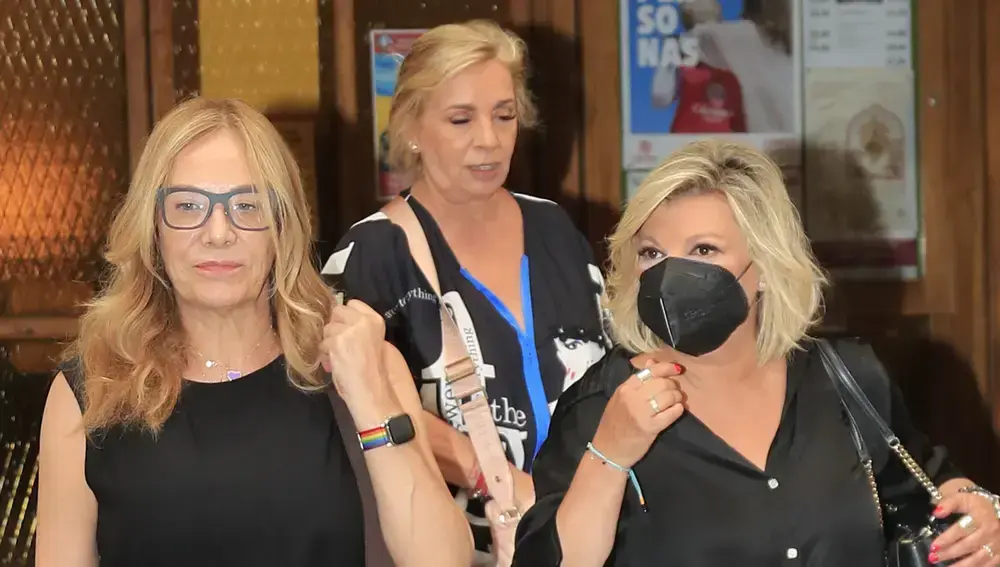 En la imagen de archivo Belén Rodríguez, Carmen Borrego y Terelu Campos