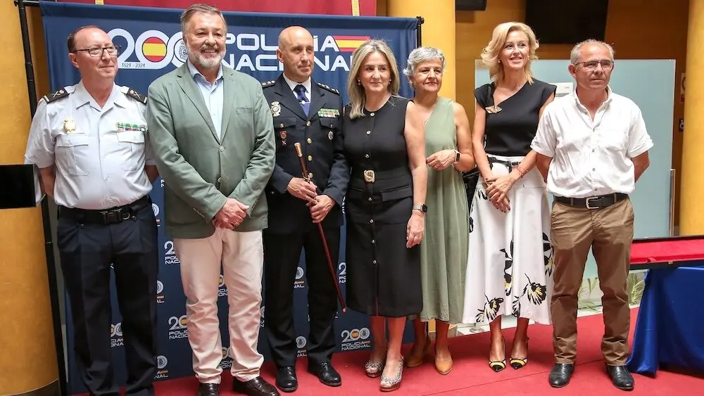 Toma de posesión del nuevo comisario provincial de Cuenca, Francisco Sánchez