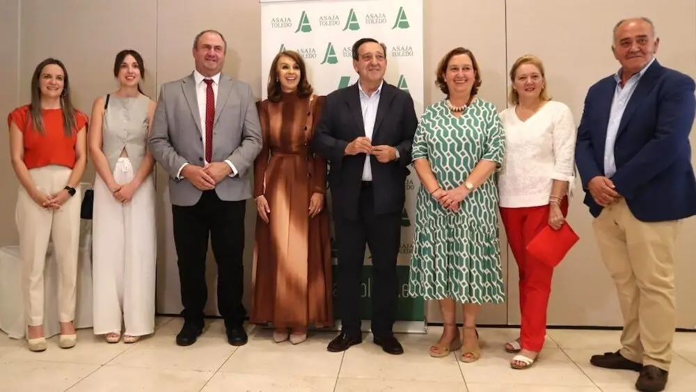 El presidente nacional de Asaja, Pedro Barato, ha clausurado este martes la Asamblea General de la organización en la provincia de Toledo
