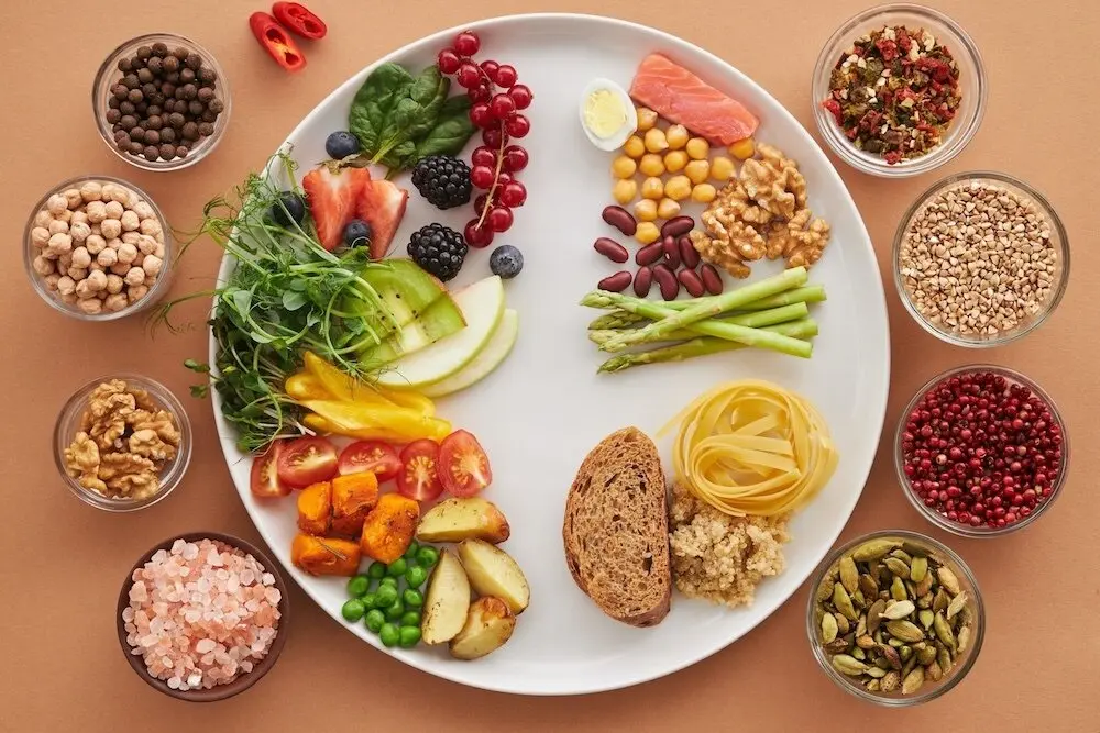 Alimentación sana y equilibrada gracias a Internet, alimentos