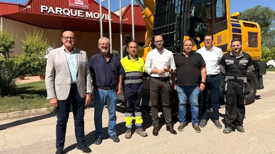 La Diputación de Albacete refuerza la flota del Parque Móvil con nueva maquinaría