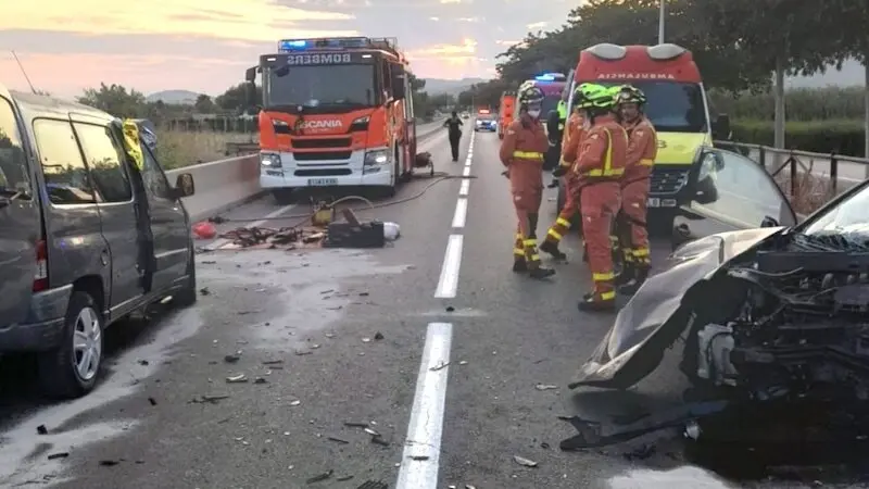 accidente de tráfico, choque, colisión,