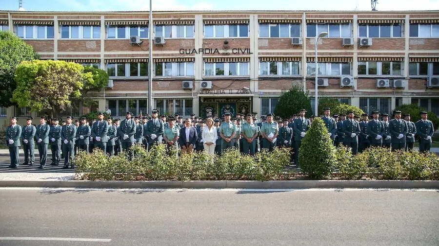 206 guardias civiles inician sus prácticas de 40 semanas en Castilla-La Mancha