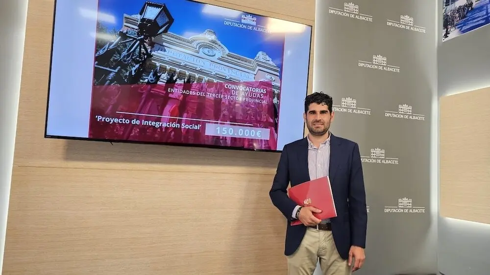 El diputado provincial de Área Social, José González, en una imagen de archivo