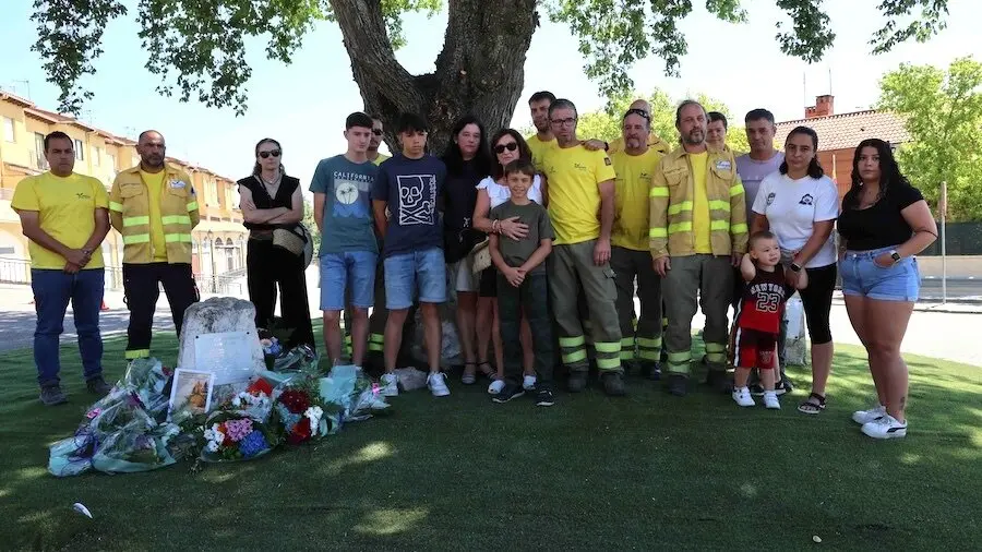 Homenaje este jueves a los once integrantes del retén de Cogolludo fallecidos durante el incendio forestal de Riba de Saelices