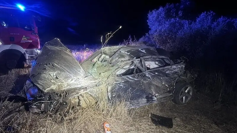 Un muerto y un joven herido grave tras salirse de la vía un coche en Piedrabuena (Ciudad Real)