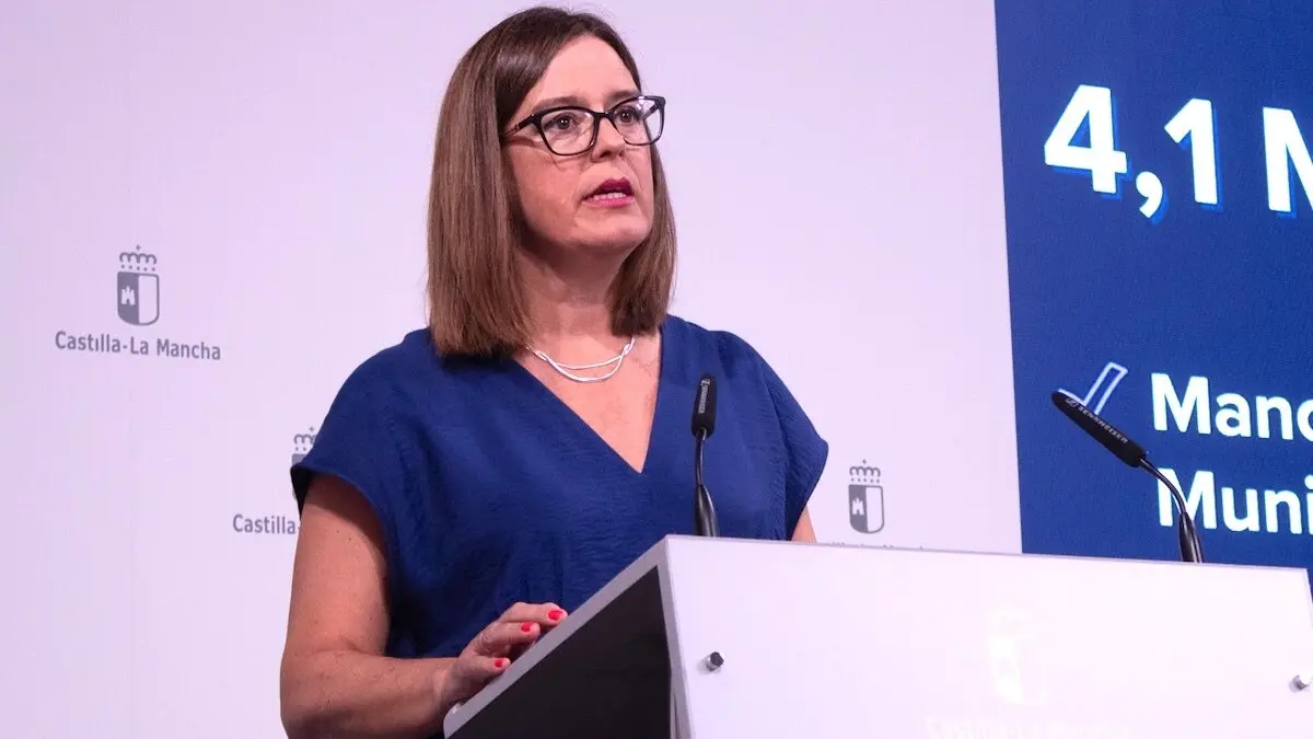 La consejera portavoz del Gobierno de Castilla-La Mancha, Esther Padilla, ha informado en rueda de prensa de los asuntos del Consejo de Gobierno