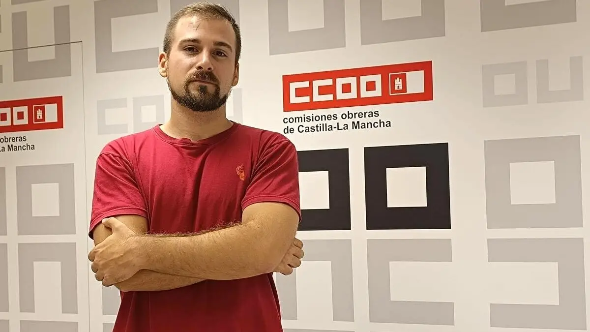 El secretario de Empleo, Formación y Migraciones de CCOO Castilla-La Mancha, Juan Carlos del Puerto - Archivo