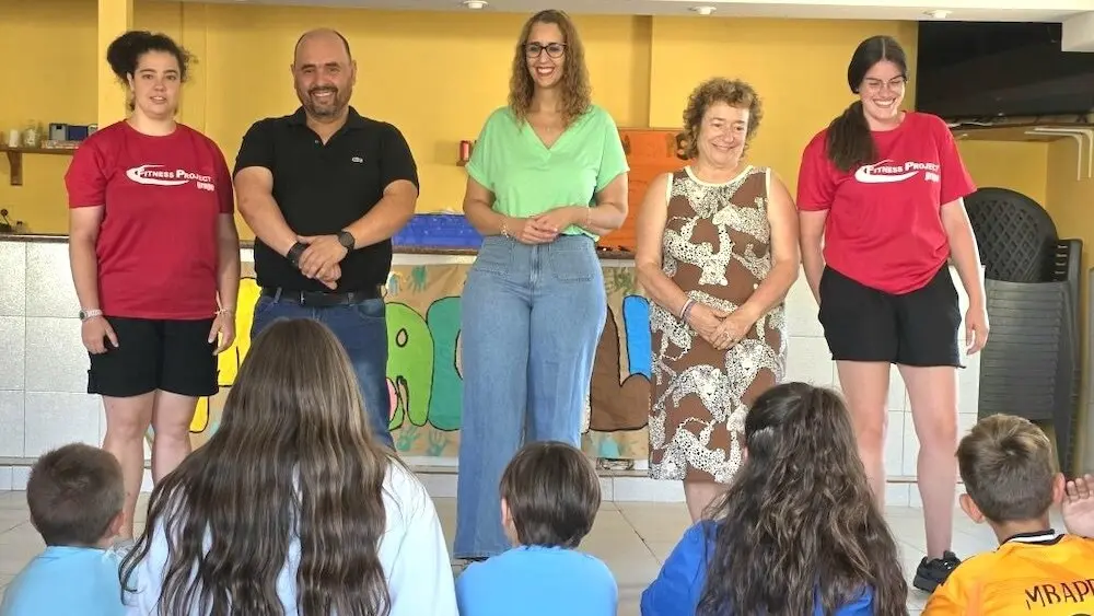 La consejera de Igualdad, Sara Simón, ha visitado las actividades del Plan Corresponsables en Malaguilla (Guadalajara)