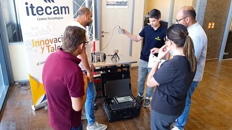 El proyecto Fartev del Itecam valida método de relajación por vibración en fabricación aditiva