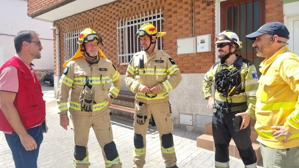 Castilla-La Mancha recibe por segundo año a una delegación estonia para continuar su formación en emergencias forestales a través del dispositivo INFOCAM