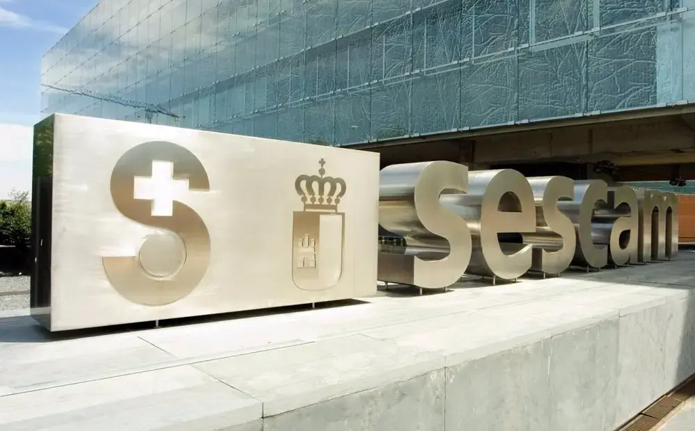 En la imagen de archivo la sede del Servicio de Salud de Castilla-La Mancha (Sescam) en la ciudad de Toledo