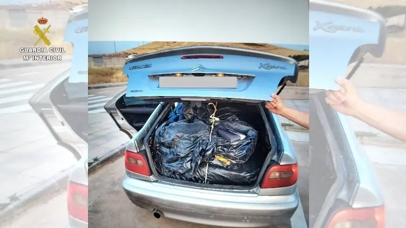 Intervenidos 260 kilogramos de tabaco durante un control en Fuente el Fresno (Ciudad Real)