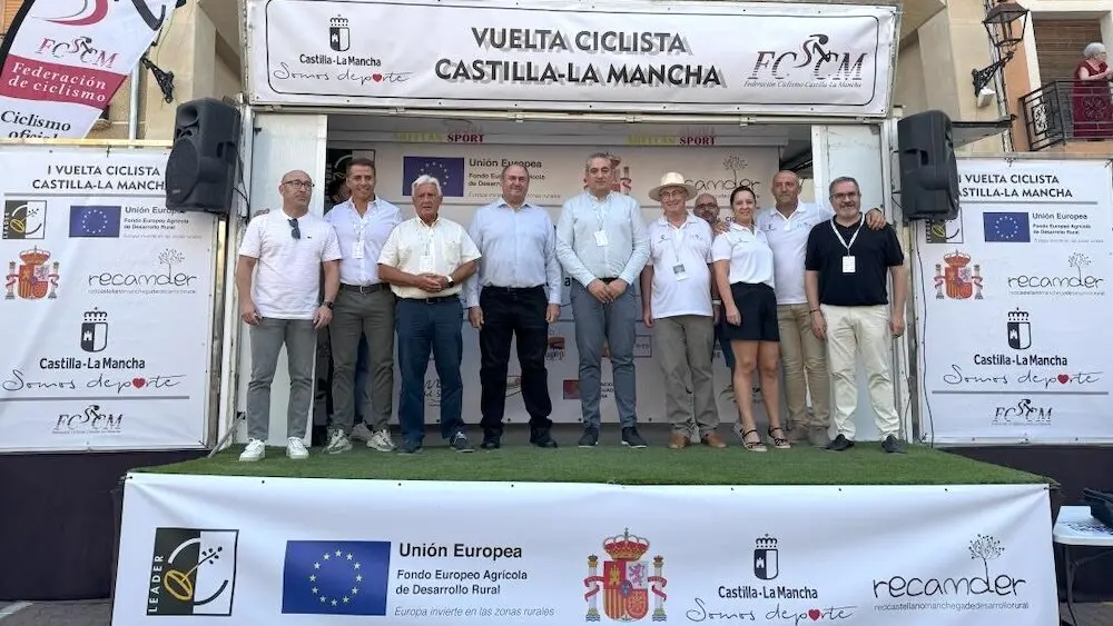 Arranca la I Vuelta Ciclista a Castilla-La Mancha LEADER dando visibilidad al mundo rural e impulsando su desarrollo