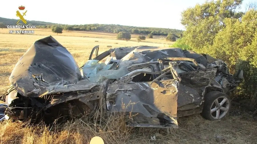 Investigado un conductor drogado tras provocar un accidente con un joven muerto en Piedrabuena (Ciudad Real)