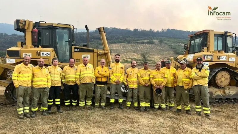 Regresan los efectivos movilizados en los incendios de Asturias, Castilla y León y Galicia
