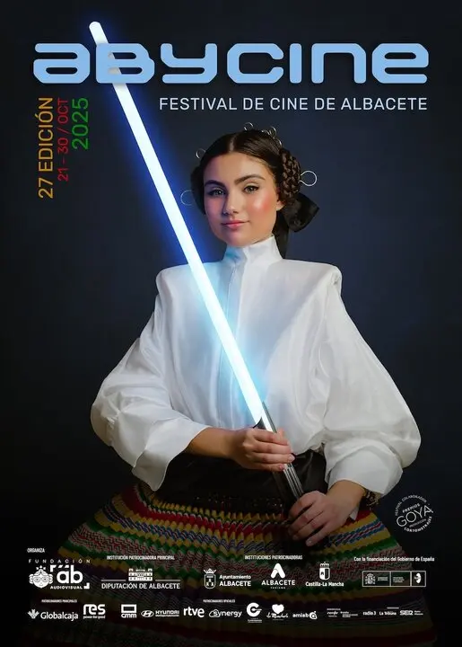 El icónico personaje Llaneia "de carne y hueso" protagoniza el cartel de Abycine