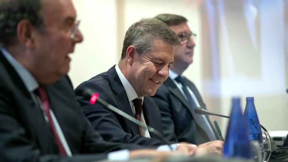 El presidente de Castilla-La Mancha, Emiliano García-Page, ha inaugurado en Madrid, la Asamblea de la Mesa del Turismo de España
