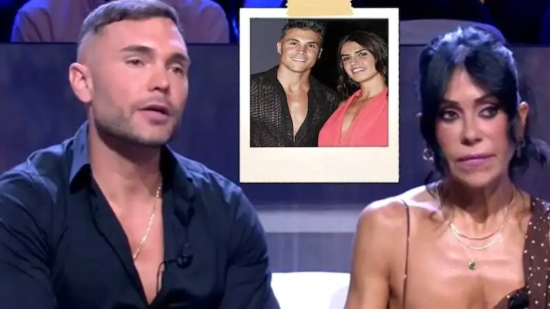 En el fotomontaje Cristian Suescun y Maite Galdeadno en 'De viernes' y Kiko Jiménez junto a Sofía Suescun