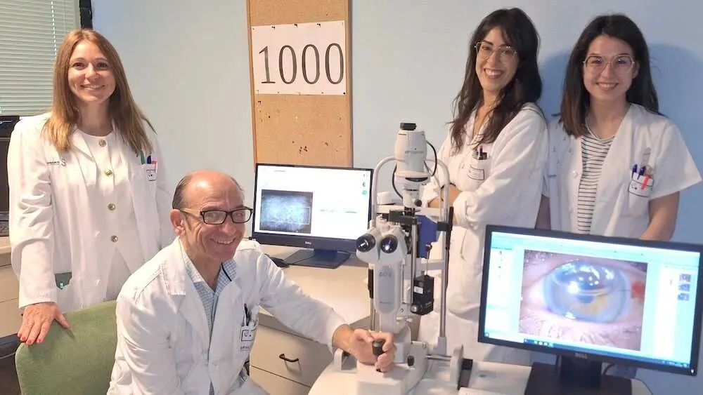 La GAI de Alcázar de San Juan alcanza nuevo hito al superar los 1.000 trasplantes de córnea
