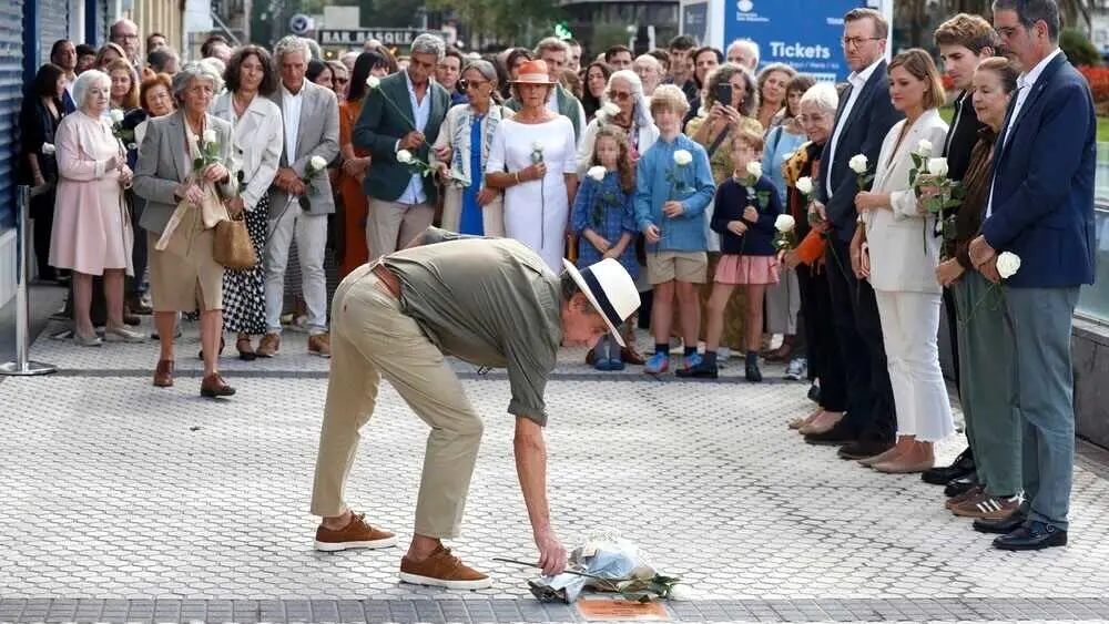 San Sebastián recuerda al ciudadrealeño Fernández-Montes, asesinado por ETA